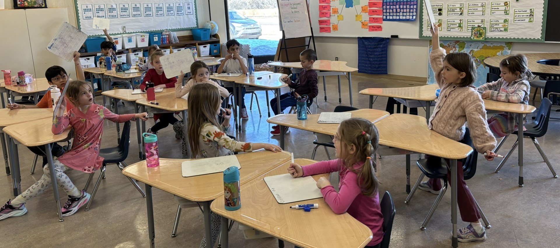French Immersion learning at Saskatoon Public Schools