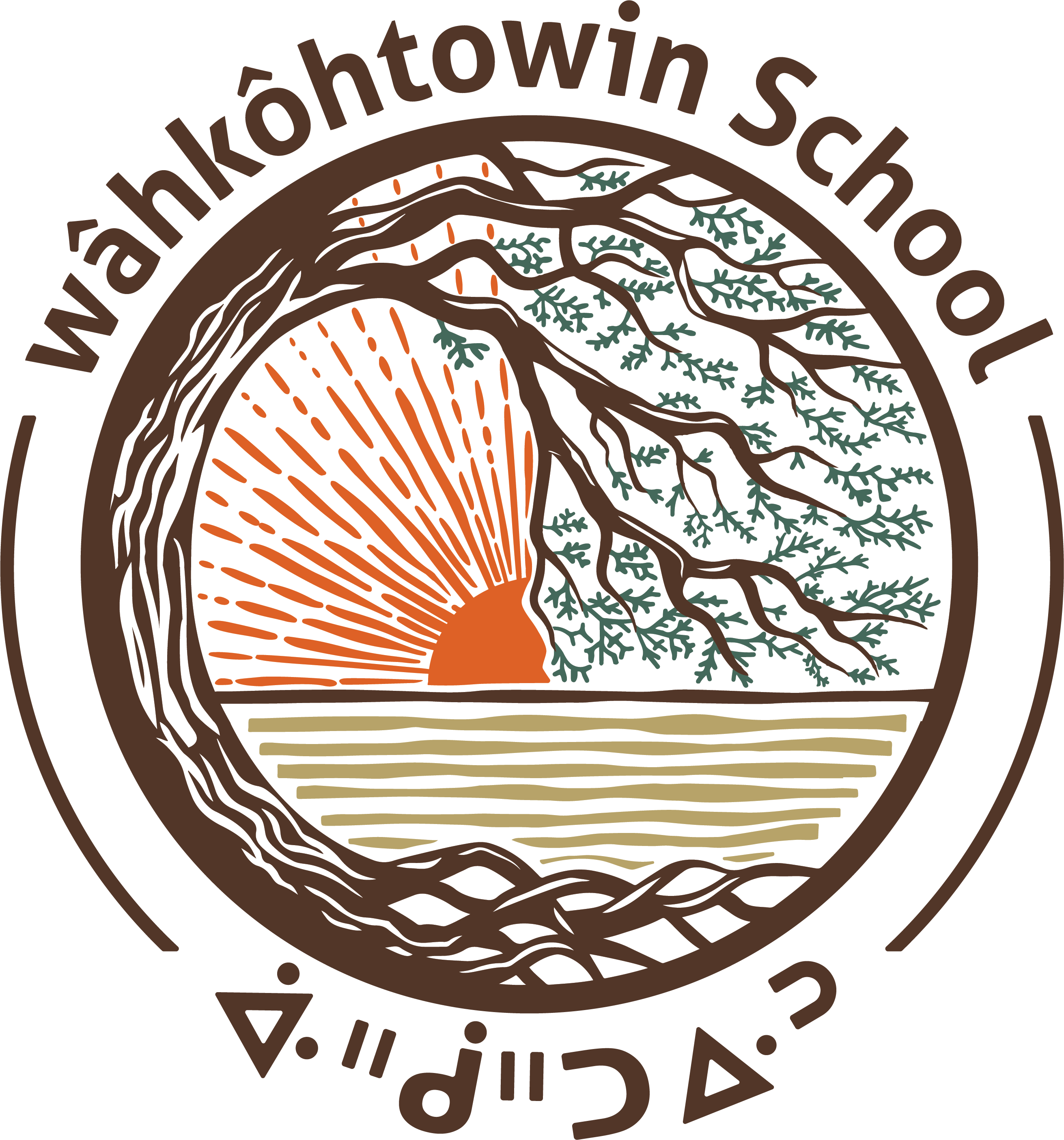 wâhkôhtowin School logo